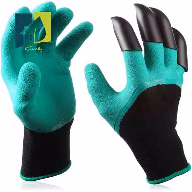 دستکش باغبانی ناخن دار