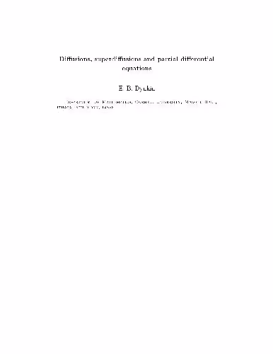 خرید و دانلود نسخه کامل کتاب Diffusions, superdiffusions and PDEs