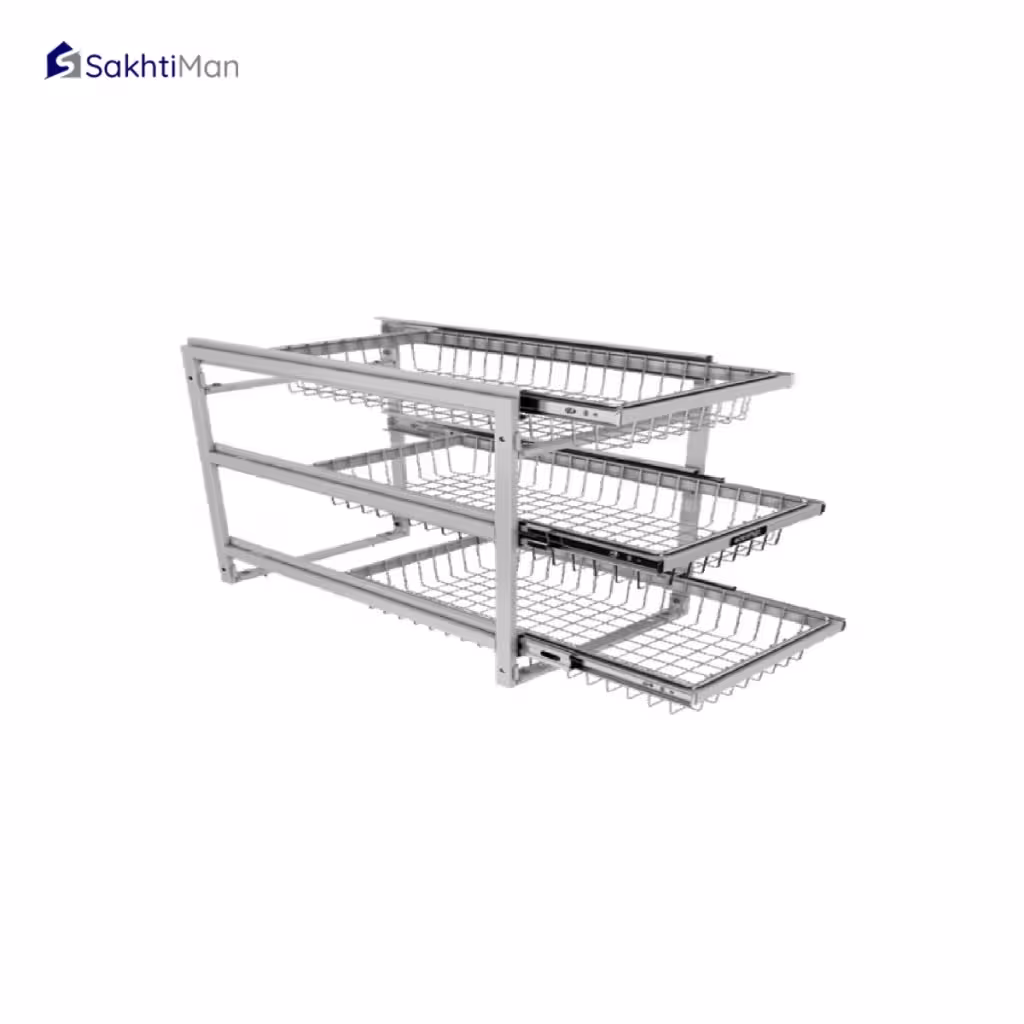 سبد سیب زمینی و پیاز پرتابل پلاتین مدل 3351