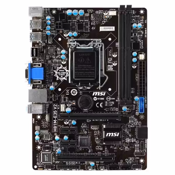 مادربرد ام اس آی MSI H81M-E35 V2