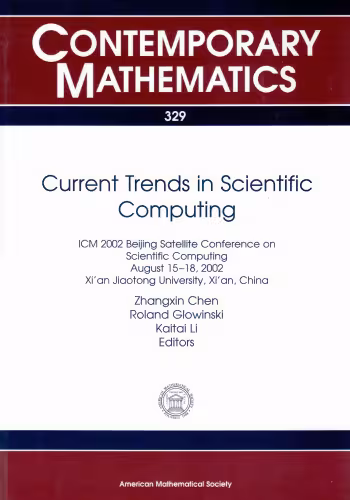 خرید و دانلود نسخه کامل کتاب Current Trends in Scientific Computing