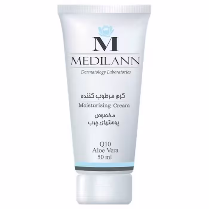 کرم مرطوب کننده پوست چرب مدیلن