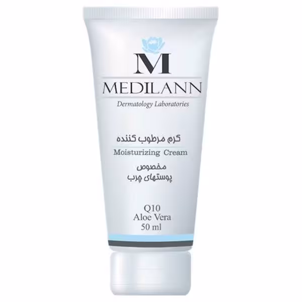 کرم مرطوب کننده پوست چرب مدیلن