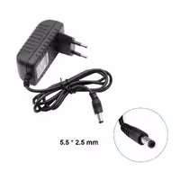 آداپتور کارتخوان سیار پکس 9 ولت 2 آمپر 9v/2a – PAX S58 فیش با ابعاد 5.5 در 2.5 میلی متر