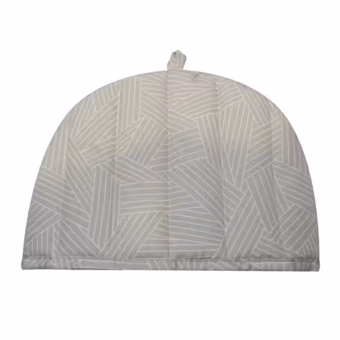 ماتیاس دم کنی قوری زمینه کرم طرح خطوط سفید