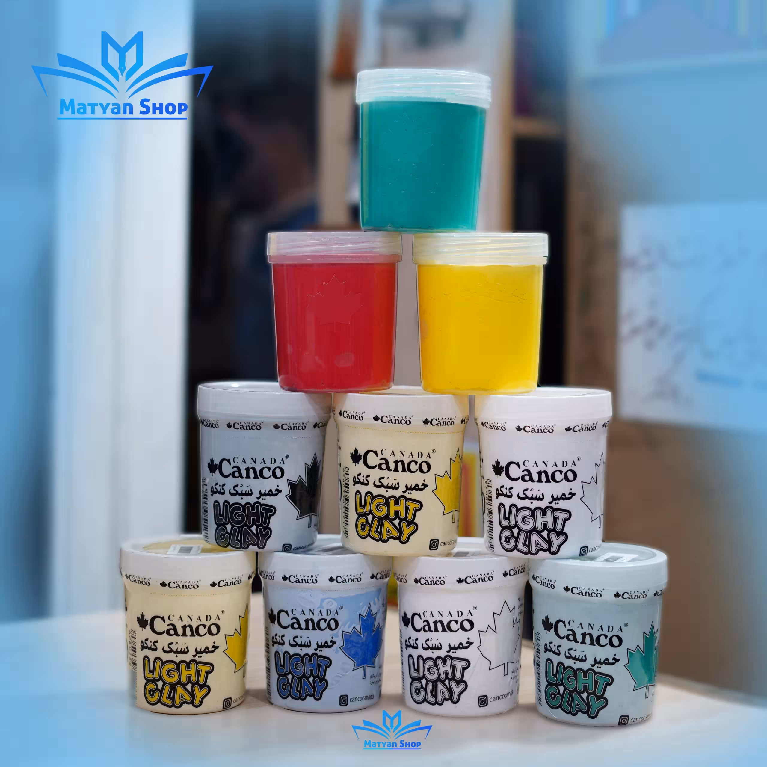 خمیر کلی تک رنگ کنکو مدل W80