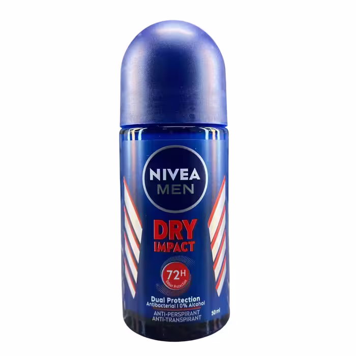 مام رول ضد تعریق مردانه نیوا مدل Dry Impact حجم 50 میل