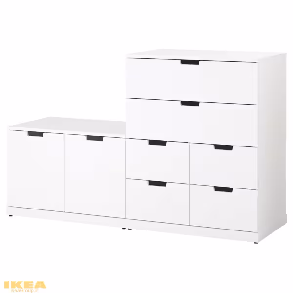 دراور 8 کشو مدل NORDLI | برند ایکیا | ارسال 5 روز کاری