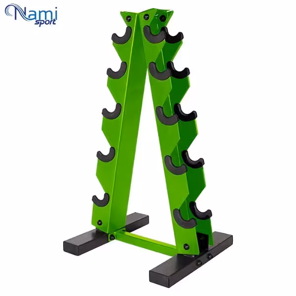رک دمبل بانوان 2 طرفه 2-way dumbbell rack مدل NS04