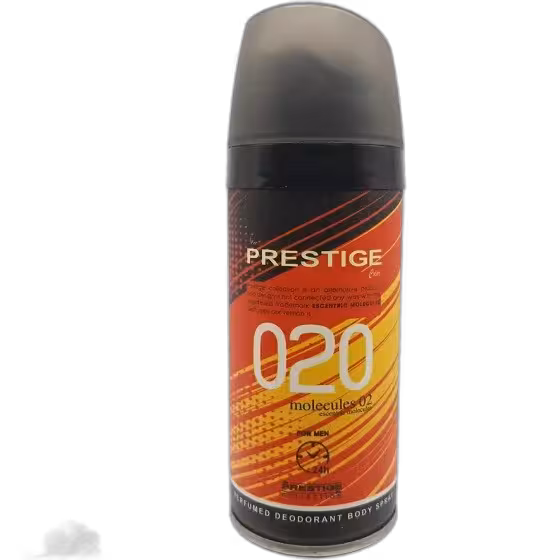 اسپری بدن مردانه پرستیژ مدل مولکول 02 حجم 150 میلی لیتر
