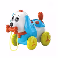 اسباب بازی سگ چرخ دار Sobebear Smart Pull Line Dog YL617A