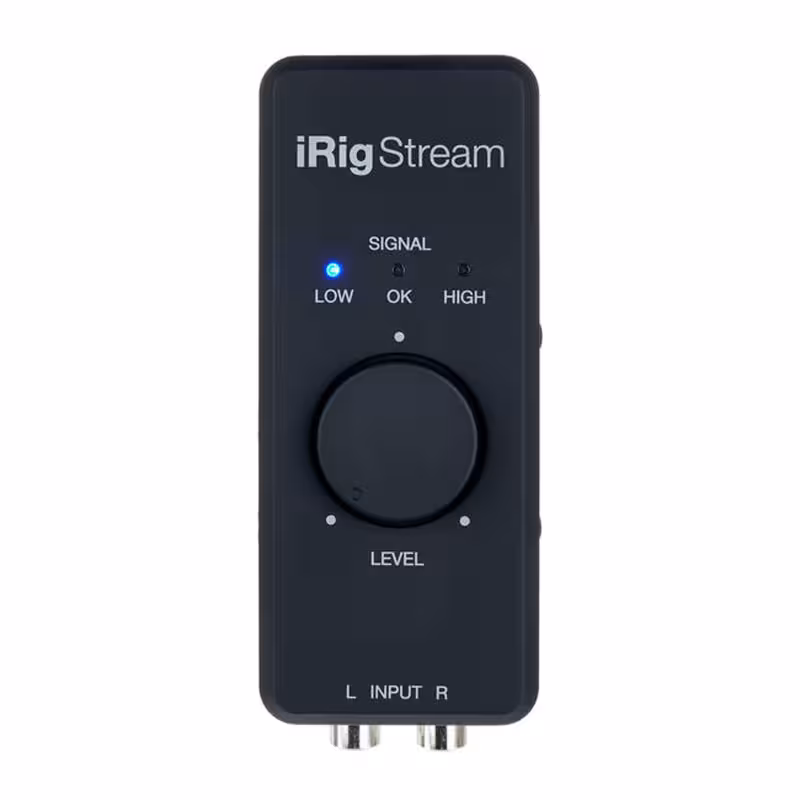 کارت صدا آی کی مولتی مدیا مدل iRig StreamIK Multimedia iRig Stream Audio interface