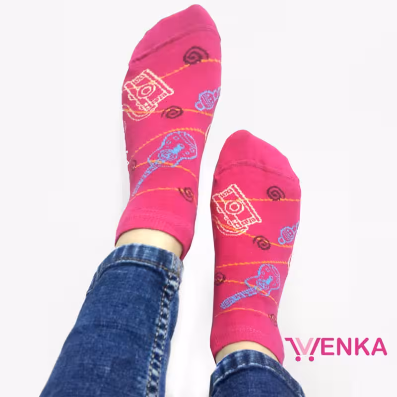 جوراب مچی طرح 3211