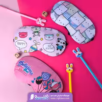 چشم بند فانتزی طرح Pink Happy