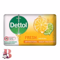 صابون آنتی باکتریال دتول مدل Fresh رایحه مرکبات وزن 100 گرم | Dettol Antibacterial Bar Soap Fresh Citrus 100gr