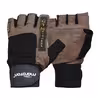 دستکش بدنسازی ماراتن مدل 4400 قهوه ای روشن