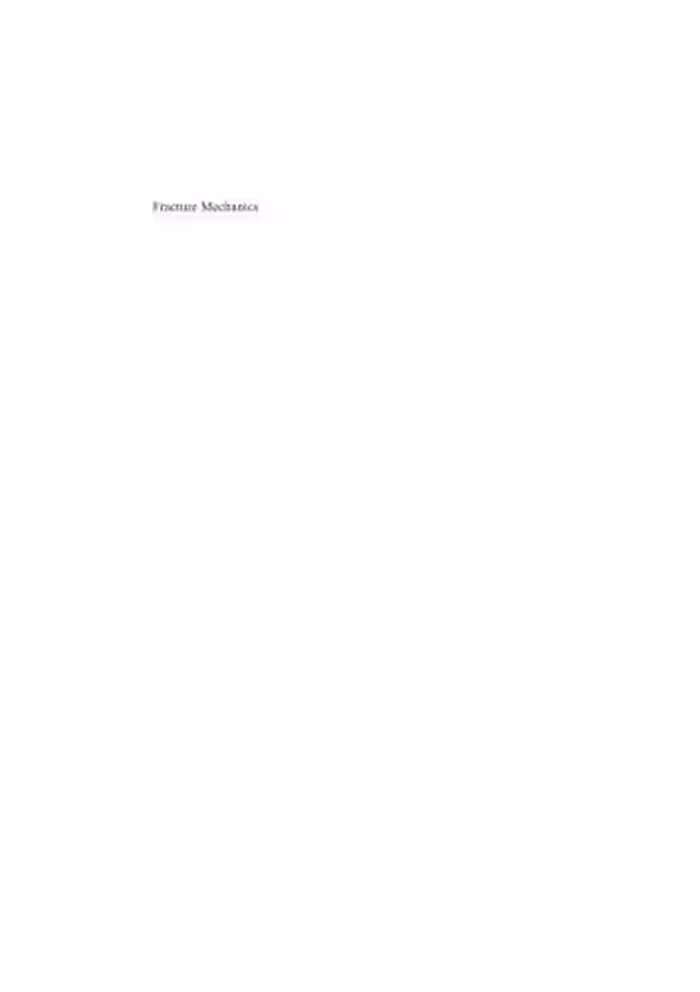 خرید و دانلود نسخه کامل کتاب Fracture Mechanics: Inverse Problems and Solutions