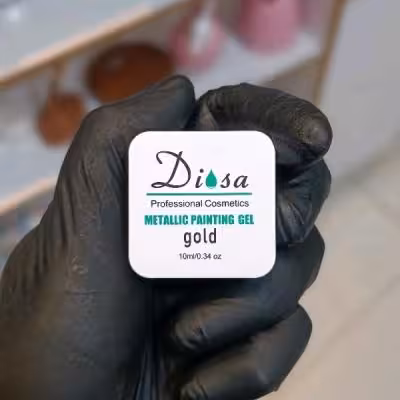 متالیک ژل طلایی 10 میل DIOSA