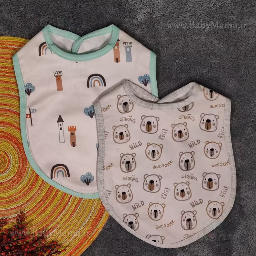 پیش بند حوله ای چاپی manto