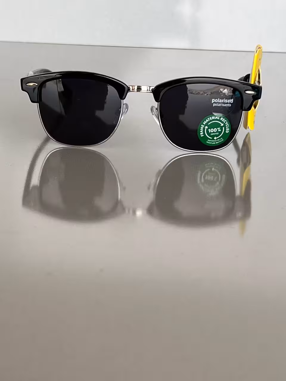 عینک آفتابی مدل Clubmaster با لنز پولاریزه و محافظ UV400