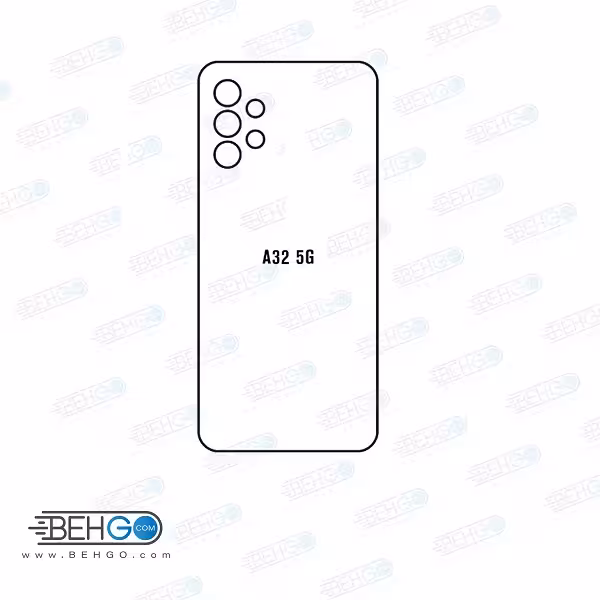 برچسب پشت گوشی سامسونگ Samsung A32 5G