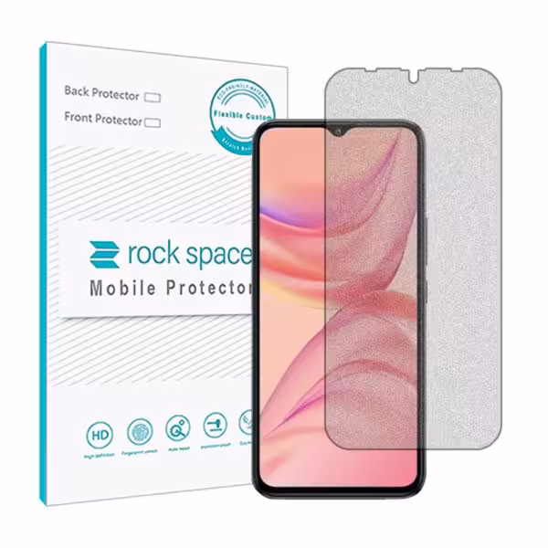 گلس اینفینیکس Hot 10 Lite مدل نانو هیدروژل گیمینگ برند راک اسپیس کد 11927