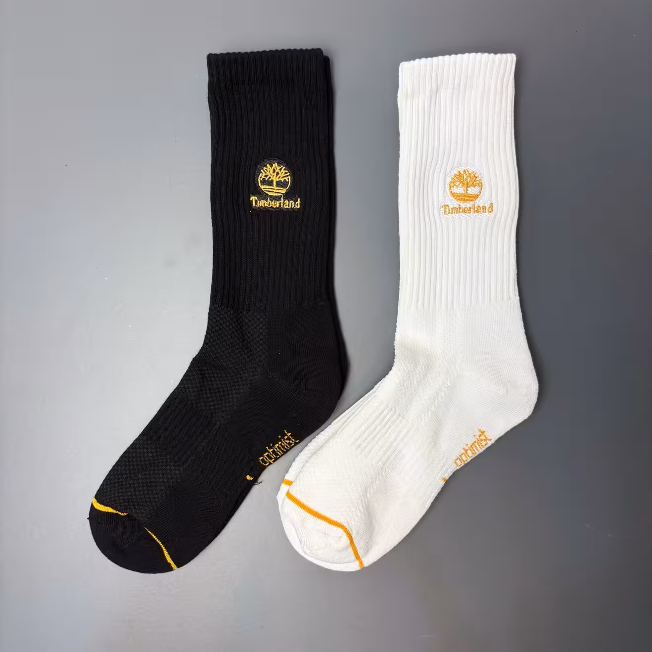 جوراب ساقدار کف حوله ای سری اتلتیک آپتیمیست طرح Timberland