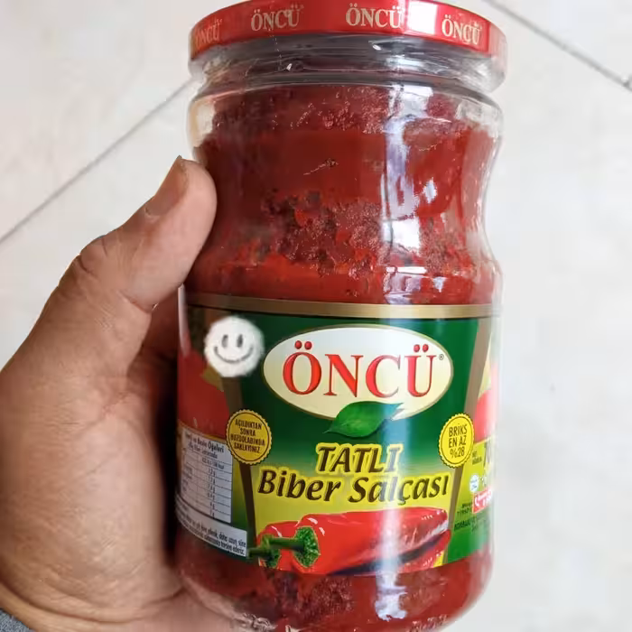 رب فلفل شیرین اونجو شیشه 700 گرمی محصول ترکیه | amazonchi