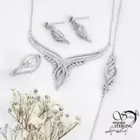 سرویس نقره طرح طلا با عیار925 کد 18539