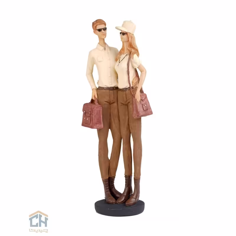 مجسمه زن و مرد گلدکیش مدل 4559