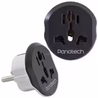 تبدیل 3به2 برق ارت دار Panatech16A