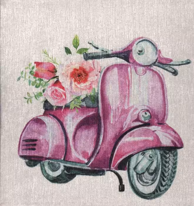 دفتر یادداشت نقطه ای مخملی قدیما (طرح موتور)،(بولت ژورنال17) - ناشربوک | خرید آنلاین کتاب