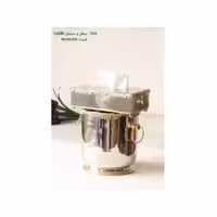 سطل و جادستمال برنجی استیل برنج گلریز 7955