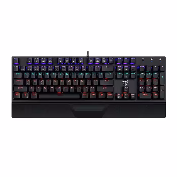 کیبورد مکانیکال تی دگر سوییچ آبی T-Dagger Destroyer T-TGK305 Red Switch