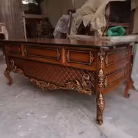میز مدیریت کلاسیک چوبی