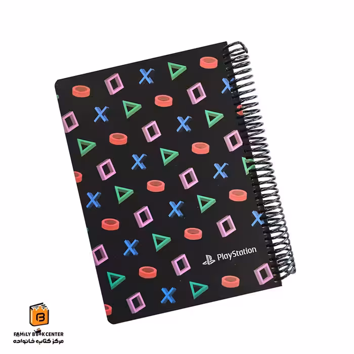 دفتر خط دار 100 برگ سری PLAYSTATION لانگو (lango)