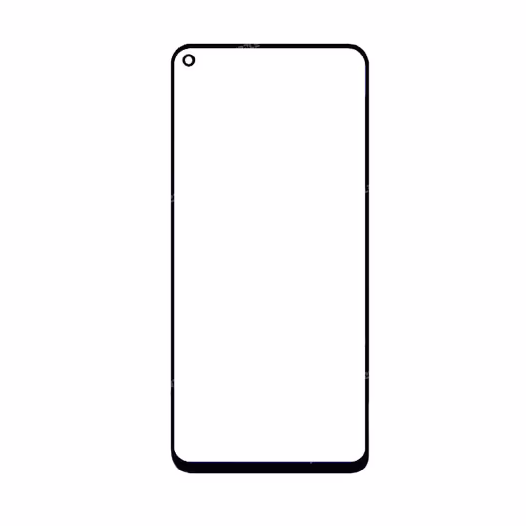 گلس تعمیراتی سامسونگ SAMSUNG A21 / A215 اورجینال مشکی