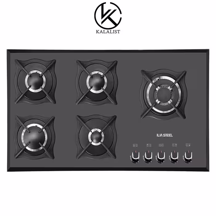 اجاق گاز شیشه ای ایلیا استیل مدل G522