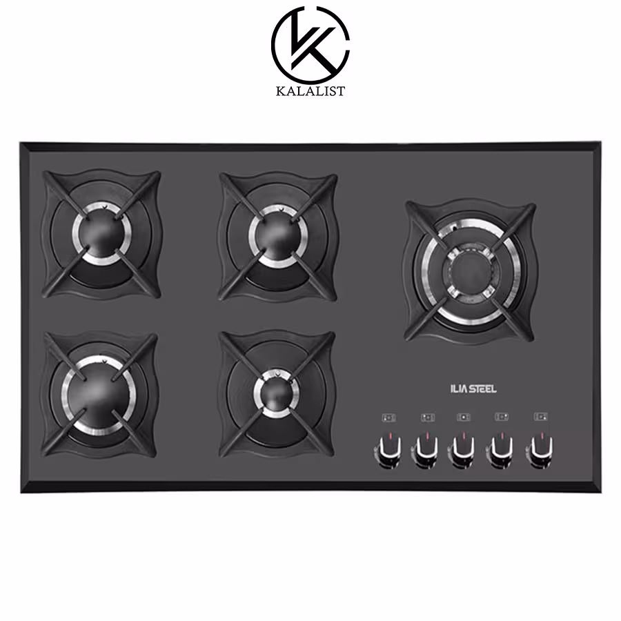 اجاق گاز شیشه ای ایلیا استیل مدل G522