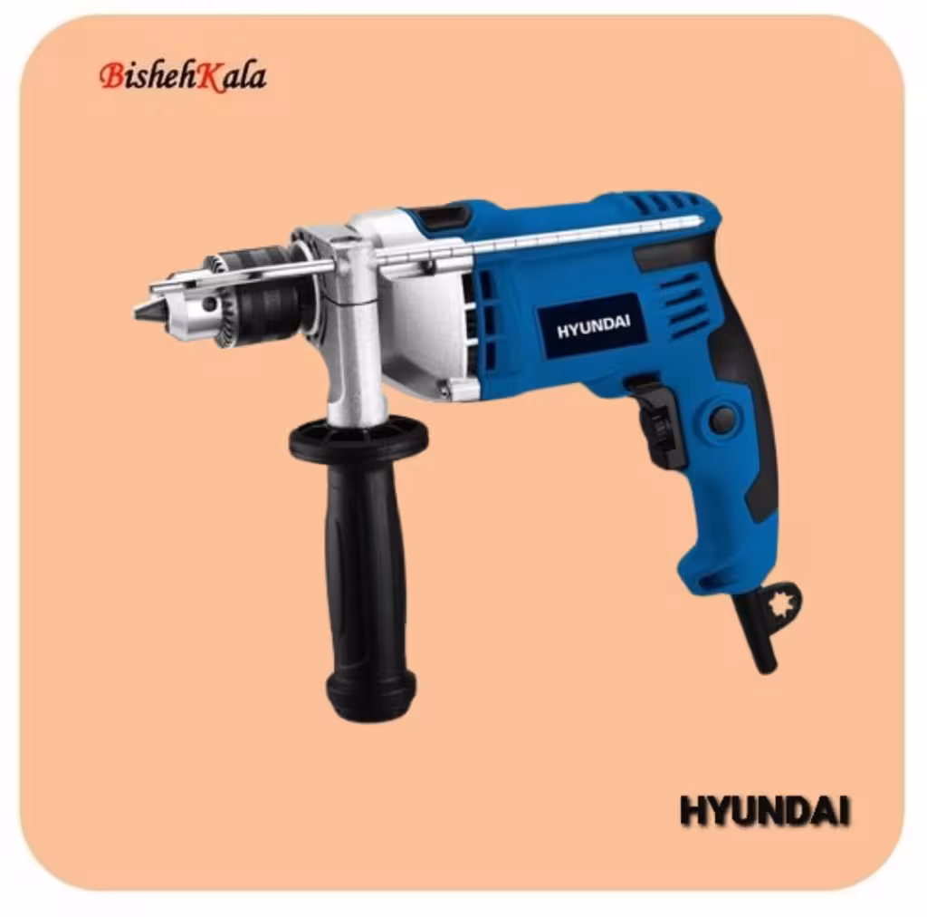 دریل چکشی 850 وات سه نظام آچار خور HYUNDAI هیوندای مدل HP8513کد(3)