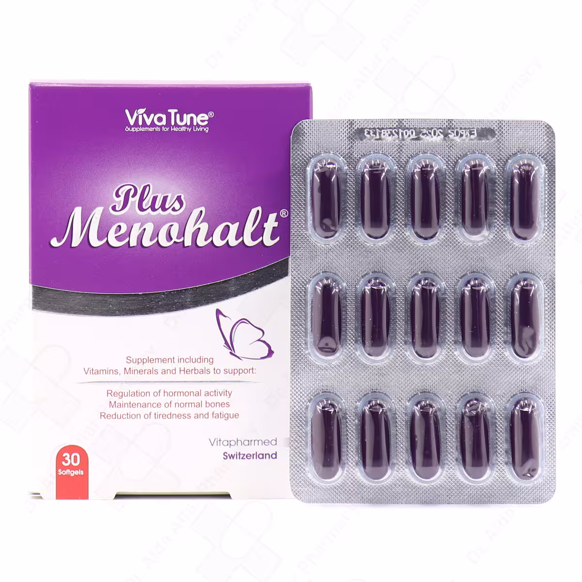 کپسول نرم ژلاتینی منوهالت پلاس ویواتیون 30 عددی