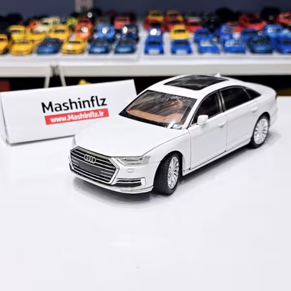 ماشین فلزی آئودی A8 لاکچری 20 سانتی برند CheZhi کد 13597