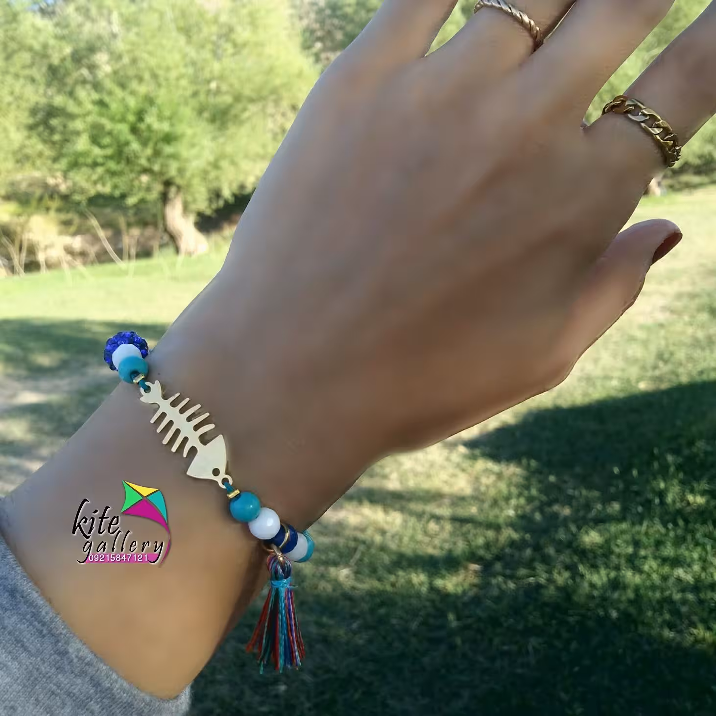 دستبند طرح ماهی