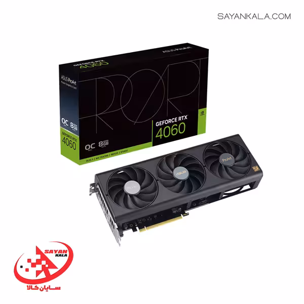 کارت گرافیک ایسوس مدل GRAPHIC CARD ASUS PROART GEFORCE RTX 4060 8GB OC