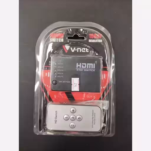 سویئچ 5 پورت HDMI کد599