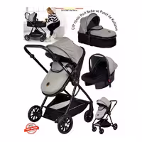 کالسکه کودک بیبی هوم Baby Home مدل 1010 Qool رنگ دودی