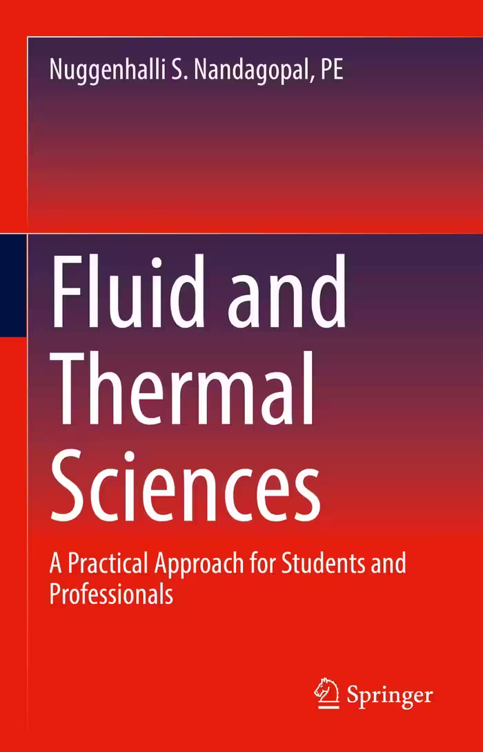خرید و دانلود نسخه کامل کتاب Fluid and Thermal Sciences: A Practical Approach for Students and Professionals