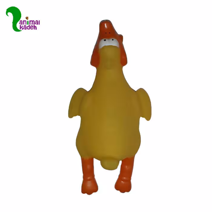 اسباب بازی غاز صدادار (زرد)
