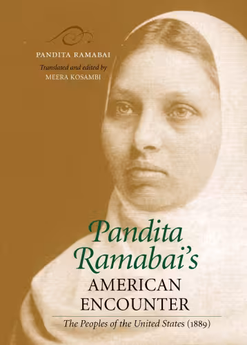خرید و دانلود نسخه کامل کتاب Pandita Ramabai&#039;s American Encounter: The Peoples of the United States (1889)