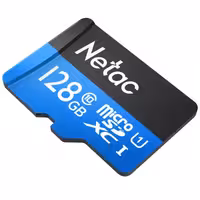 کارت حافظه MicroSDHC نتاک مدل P500 Standard کلاس 10 استاندارد UHS1 سرعت 90MBps ظرفیت 128 گیگابایت به همراه آداپتور SD